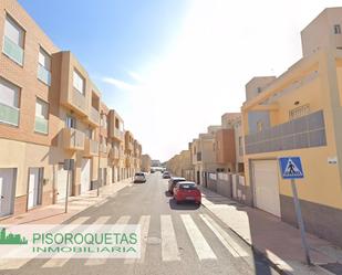 Exterior view of Single-family semi-detached for sale in Roquetas de Mar  with Air Conditioner, Heating and Terrace