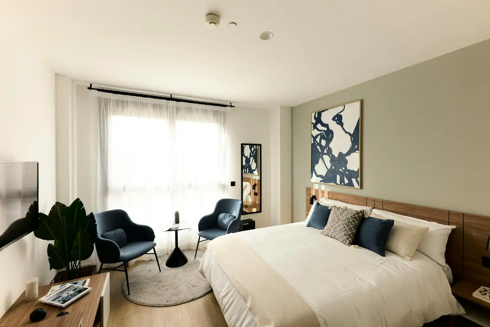Schlafzimmer von Gebäude zur Miete in Madrid