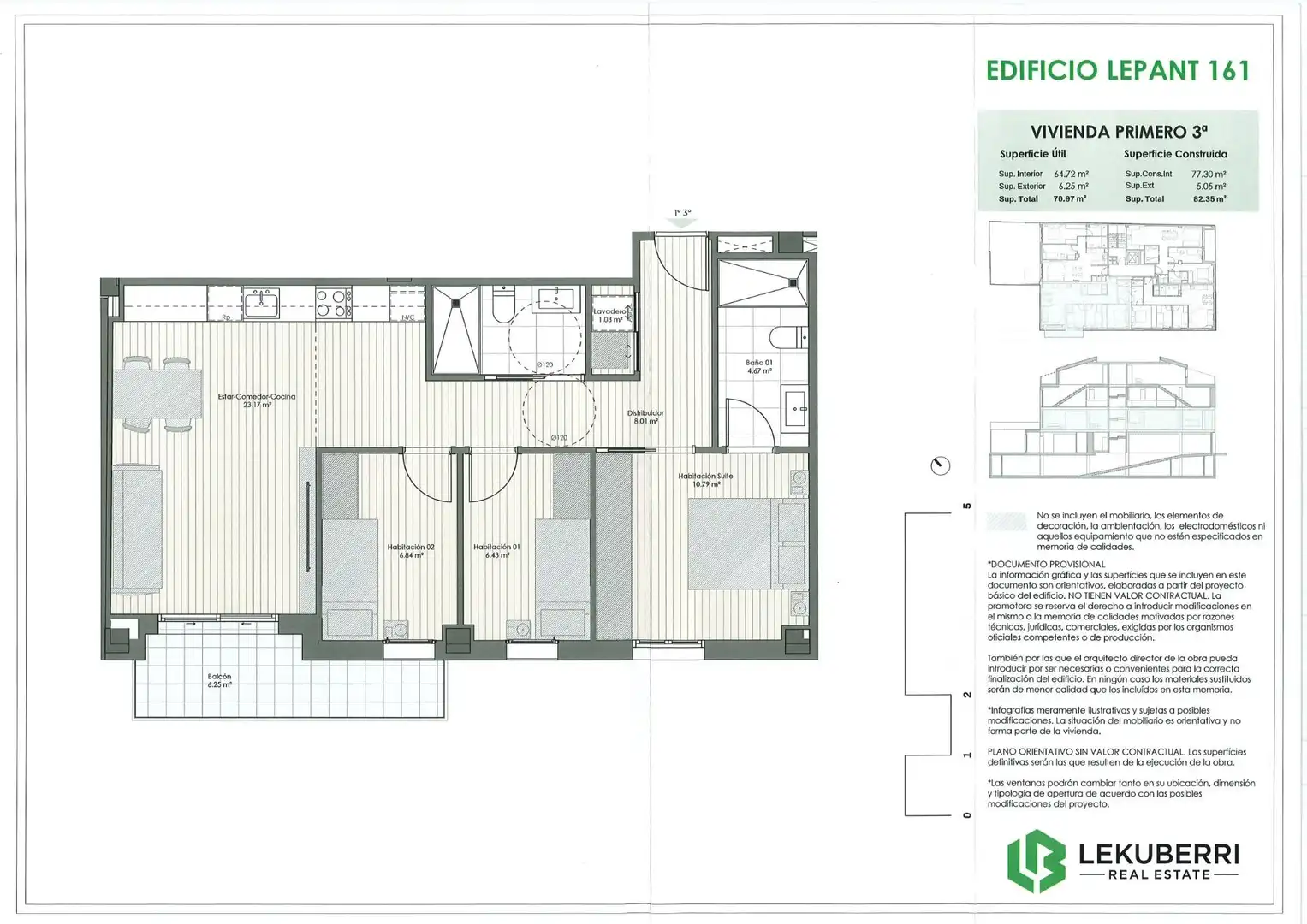 Flat with lift for sale in Carrer DE LEPANT