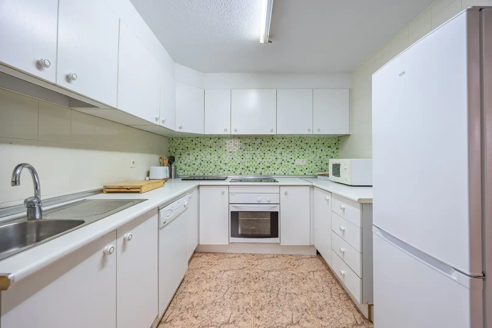 Cocina de Apartamento en venta en Villajoyosa / La Vila Joiosa con Piscina, Amueblado y Piscina comunitaria