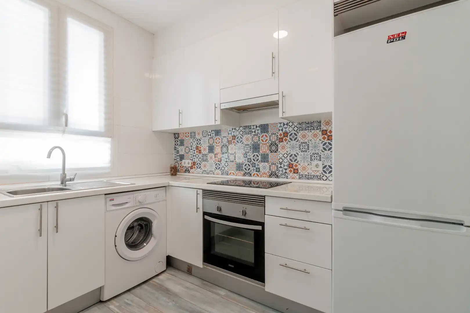 Cocina de Piso de alquiler en Madrid con Calefacción