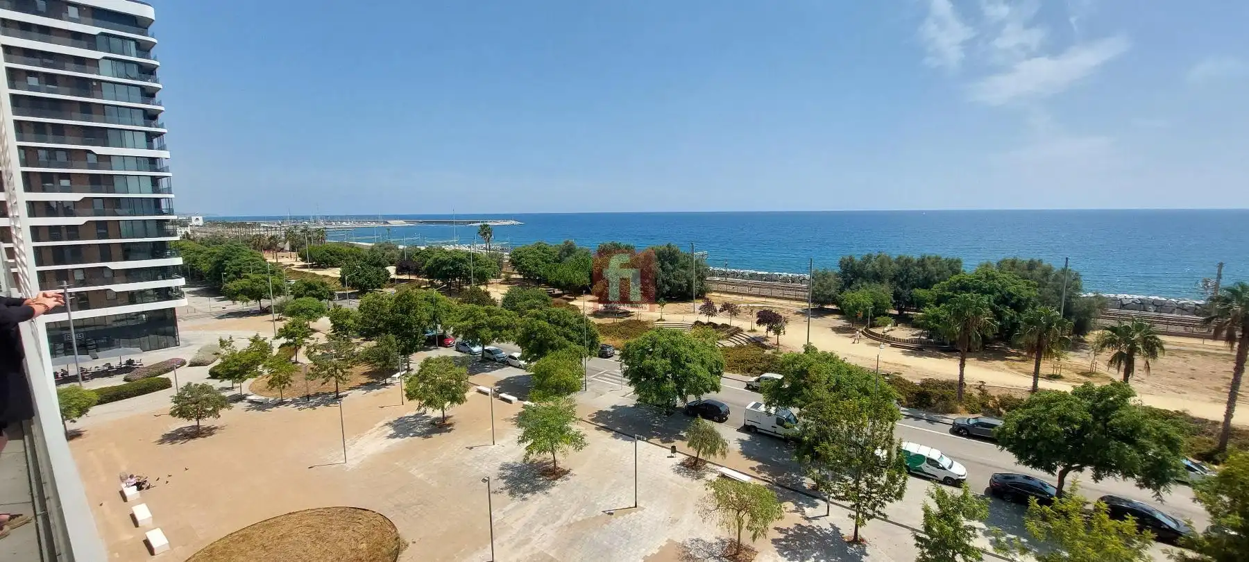 Außenansicht von Wohnung zur Miete in Mataró mit Klimaanlage, Heizung und Parkett
