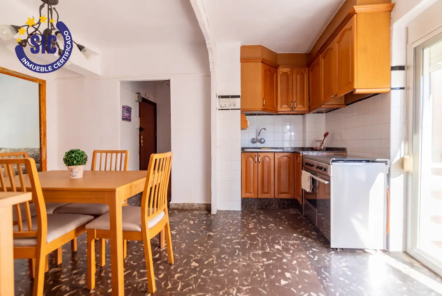 Küche von Wohnung zum Verkauf in Sagunto / Sagunt mit Balkon
