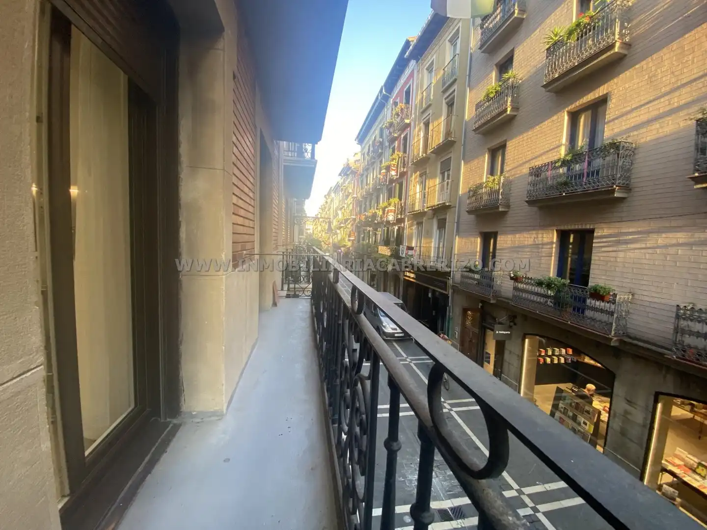 Exterior view of Flat for sale in  Pamplona / Iruña  with Heating, Furnished and Oven