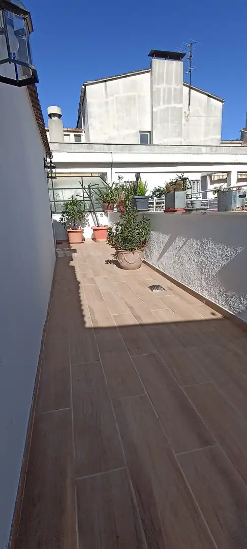 Terrace of Attic for sale in Alcoy / Alcoi  with Air Conditioner, Parquet flooring and Terrace