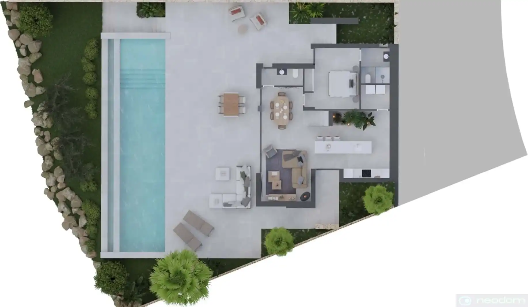 Casa amb piscina en venda a Finestrat Pueblo, imagen 5