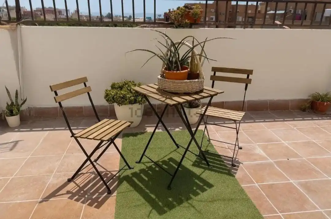 Terrasse von Dachboden zum Verkauf in Almería mit Klimaanlage und Terrasse