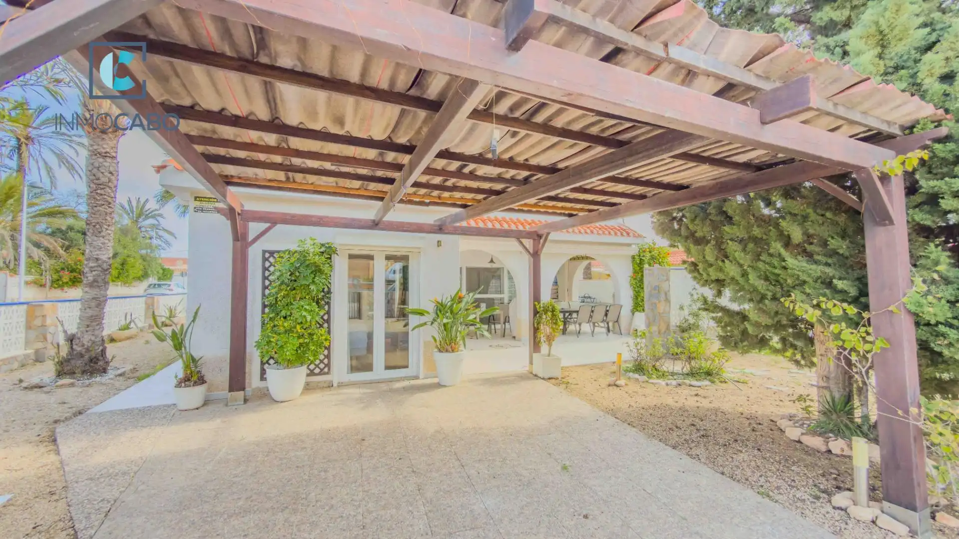 Jardín de Casa o chalet en venta en La Manga del Mar Menor con Aire acondicionado, Jardín privado y Piscina