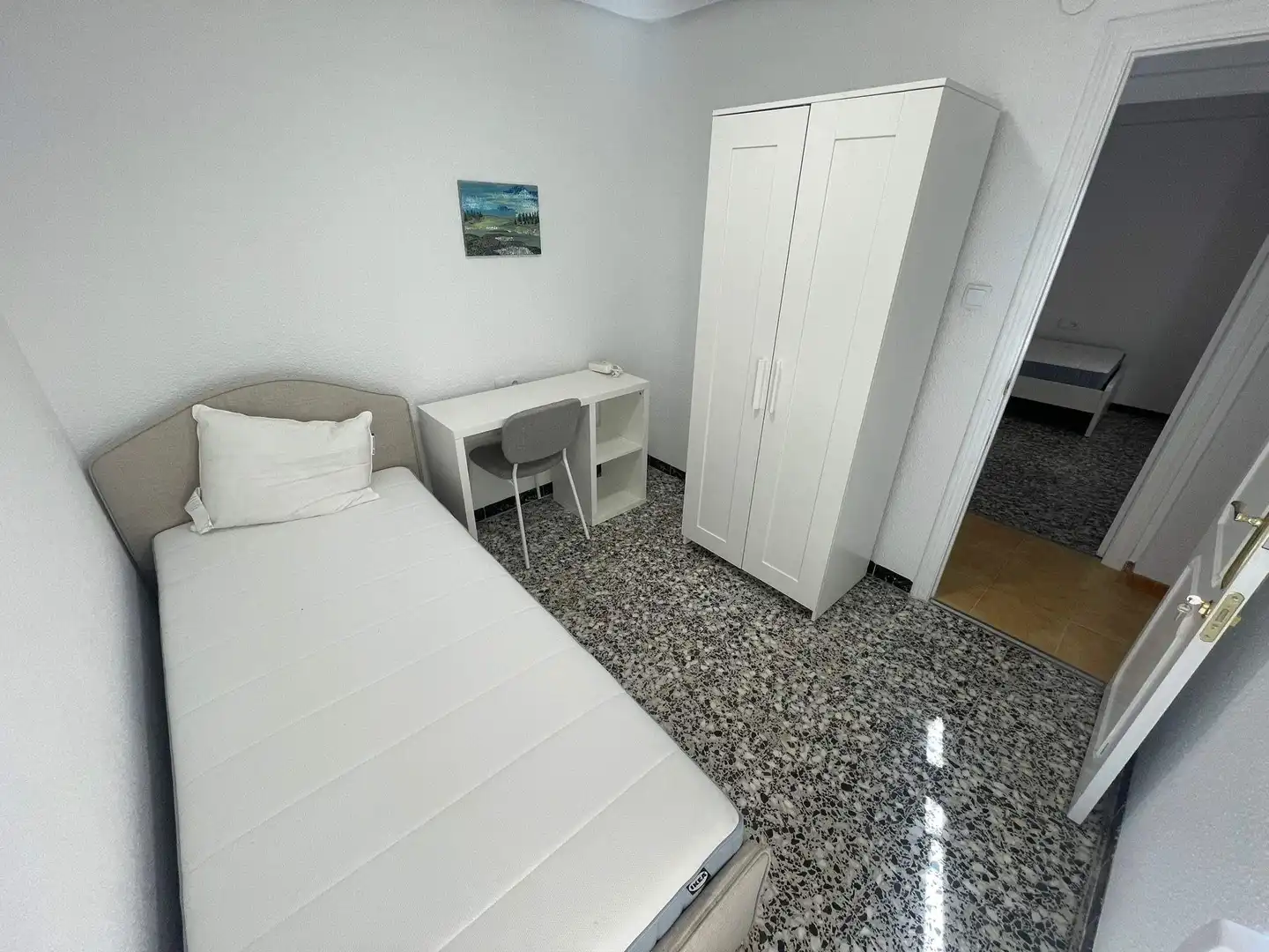 Schlafzimmer von Wohnung zum Verkauf in Elche / Elx mit Möbliert und Balkon