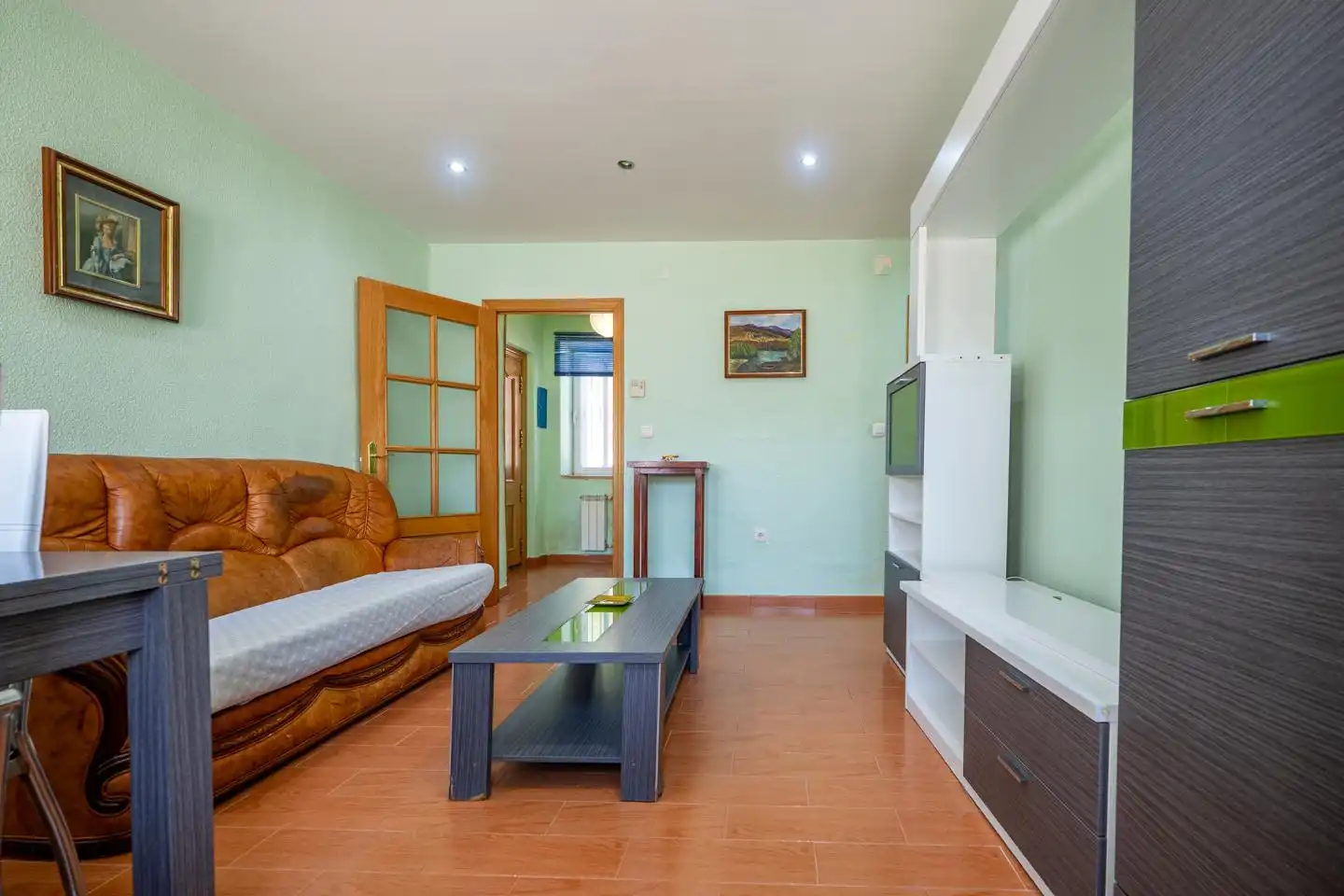 Wohnzimmer von Erdgeschoss zum Verkauf in Ávila mit Heizung, Privatgarten und Terrasse