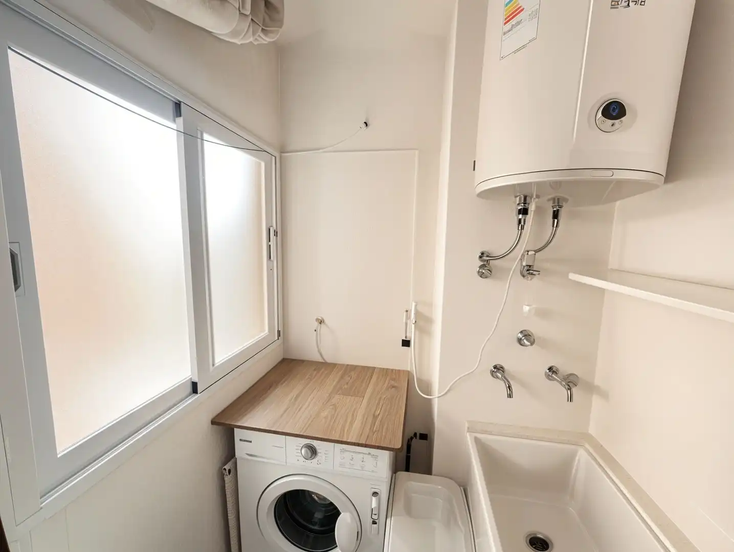 Badezimmer von Wohnung zum Verkauf in Alcalá de Henares mit Heizung, Terrasse und Balkon