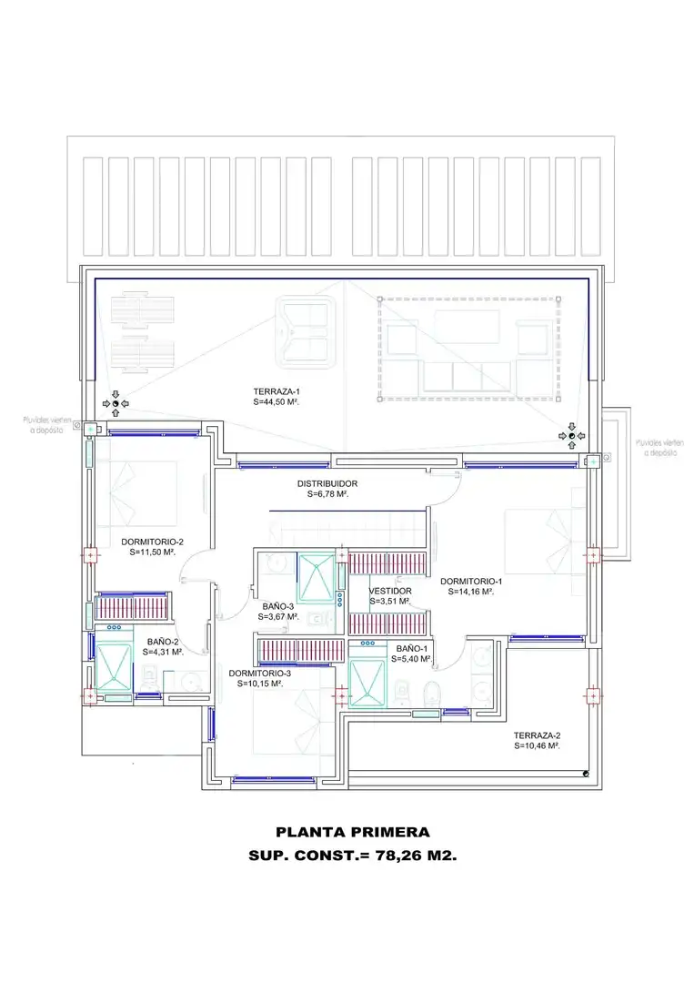 Villa avec terrasse à vendre à Los Narejos - Punta Calera, imagen 66