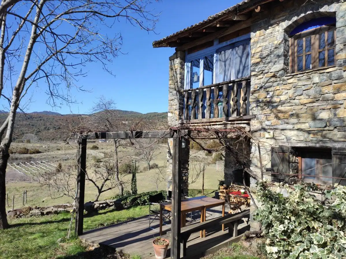 Terrassa de Casa o xalet en venda en Fanlo amb Calefacció, Jardí privat i Terrassa