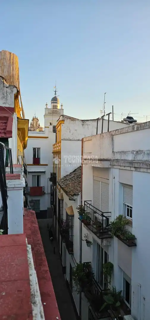 Vista exterior de Piso en venta en Sevilla con Aire acondicionado y Balcón