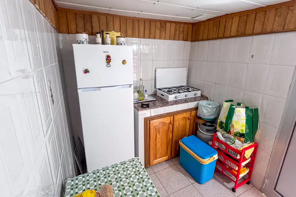 Cocina de Finca rústica en venta en Vallehermoso con Terraza