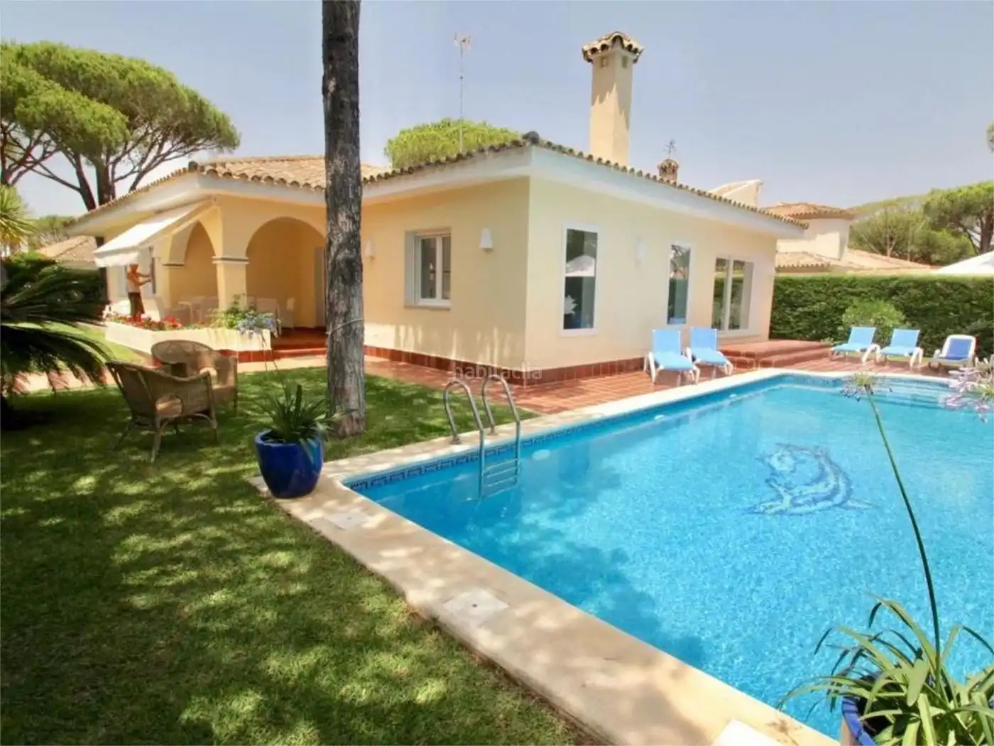 Haus mit Garten zur Miete in Calle Cerezo 20