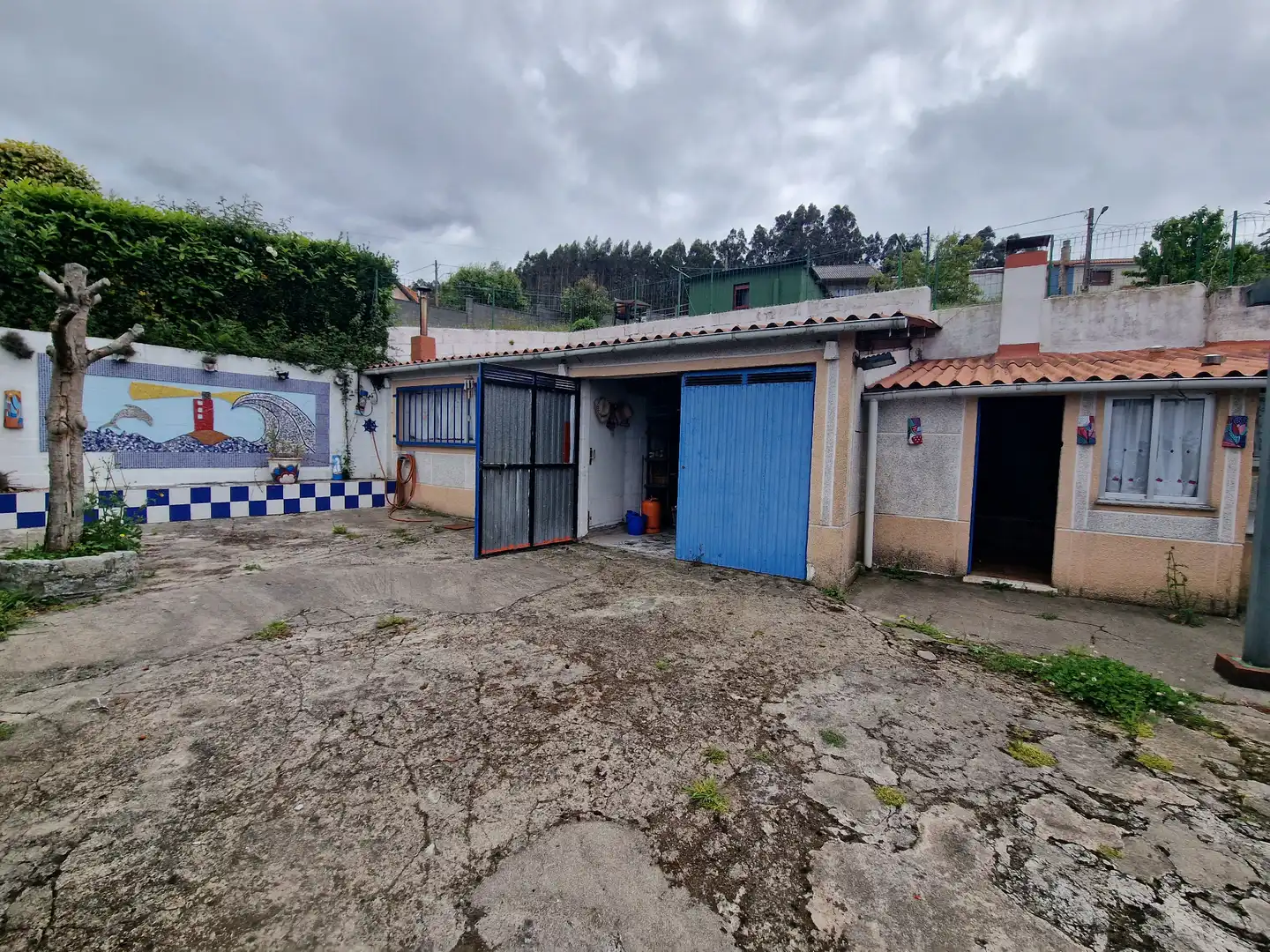 Vista exterior de Casa o chalet en venta en Valdoviño con Jardín privado y Terraza