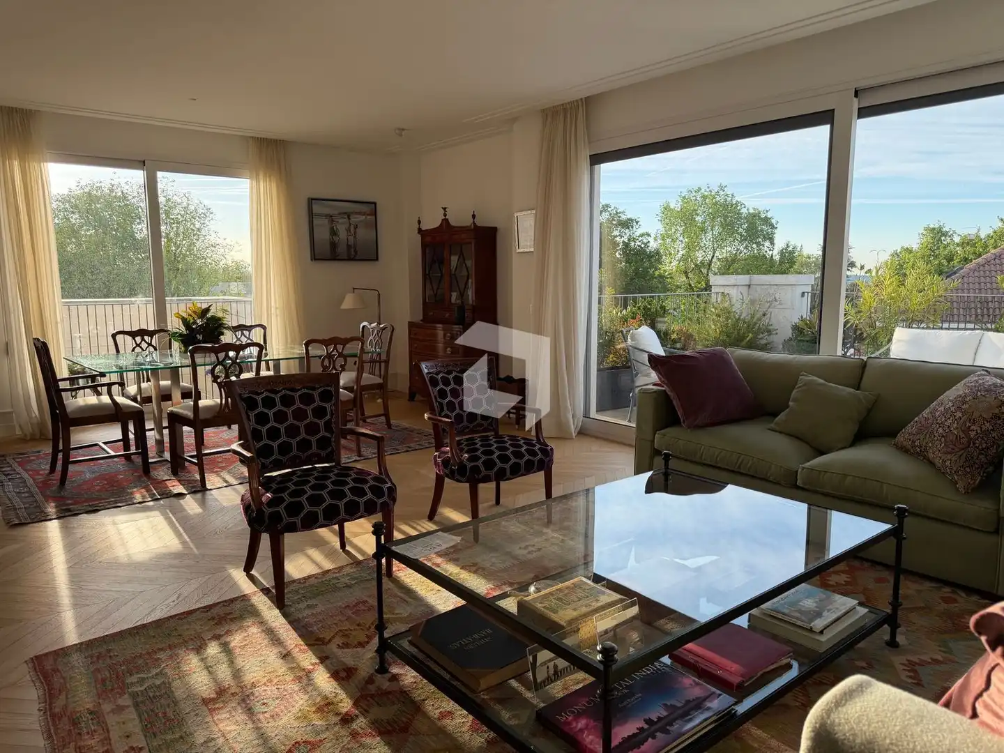 Sala de estar de Ático en venta en Madrid con Aire acondicionado, Calefacción y Parquet