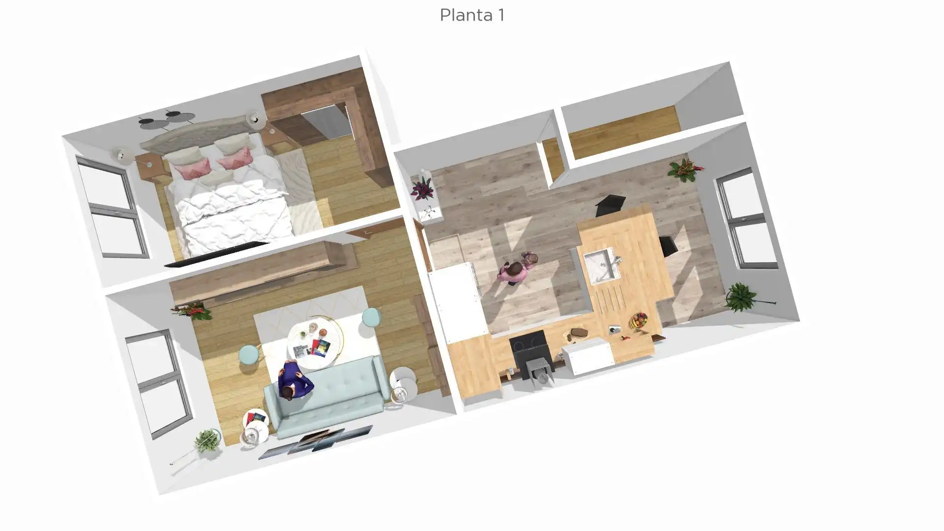 Houses for sale in Castiliscar  with Furnished