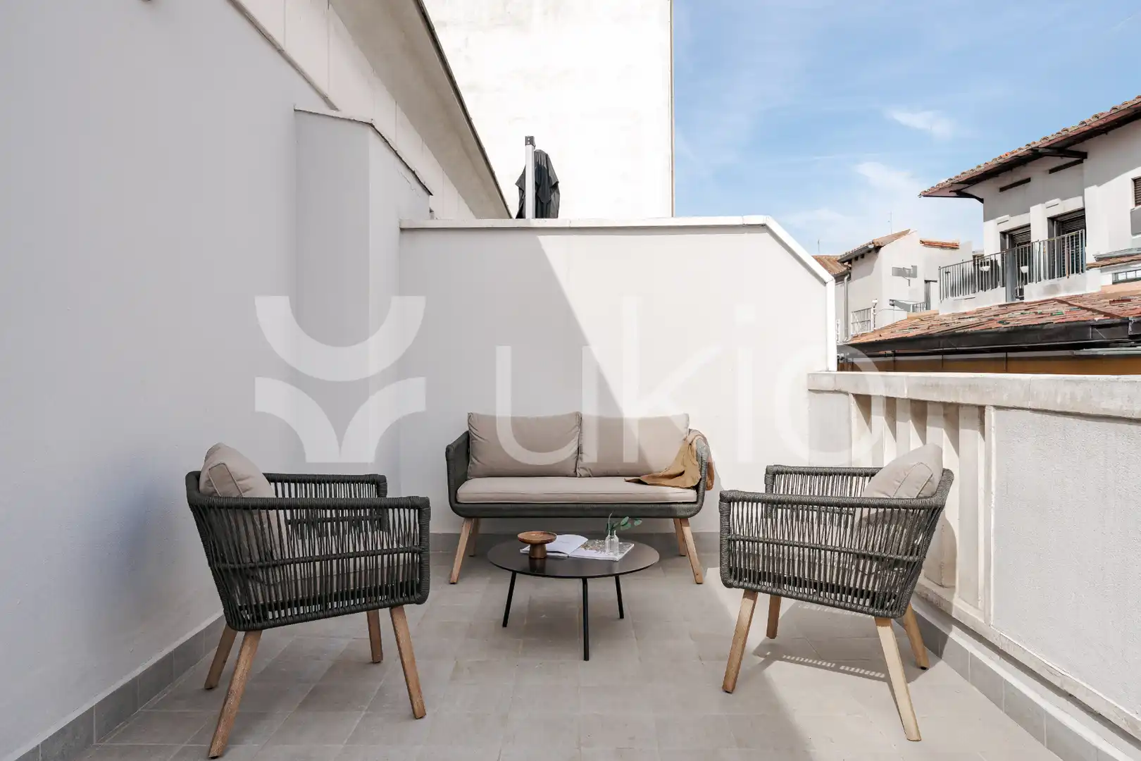 Terrassa de Apartament de lloguer en Madrid amb Aire condicionat, Calefacció i Terrassa