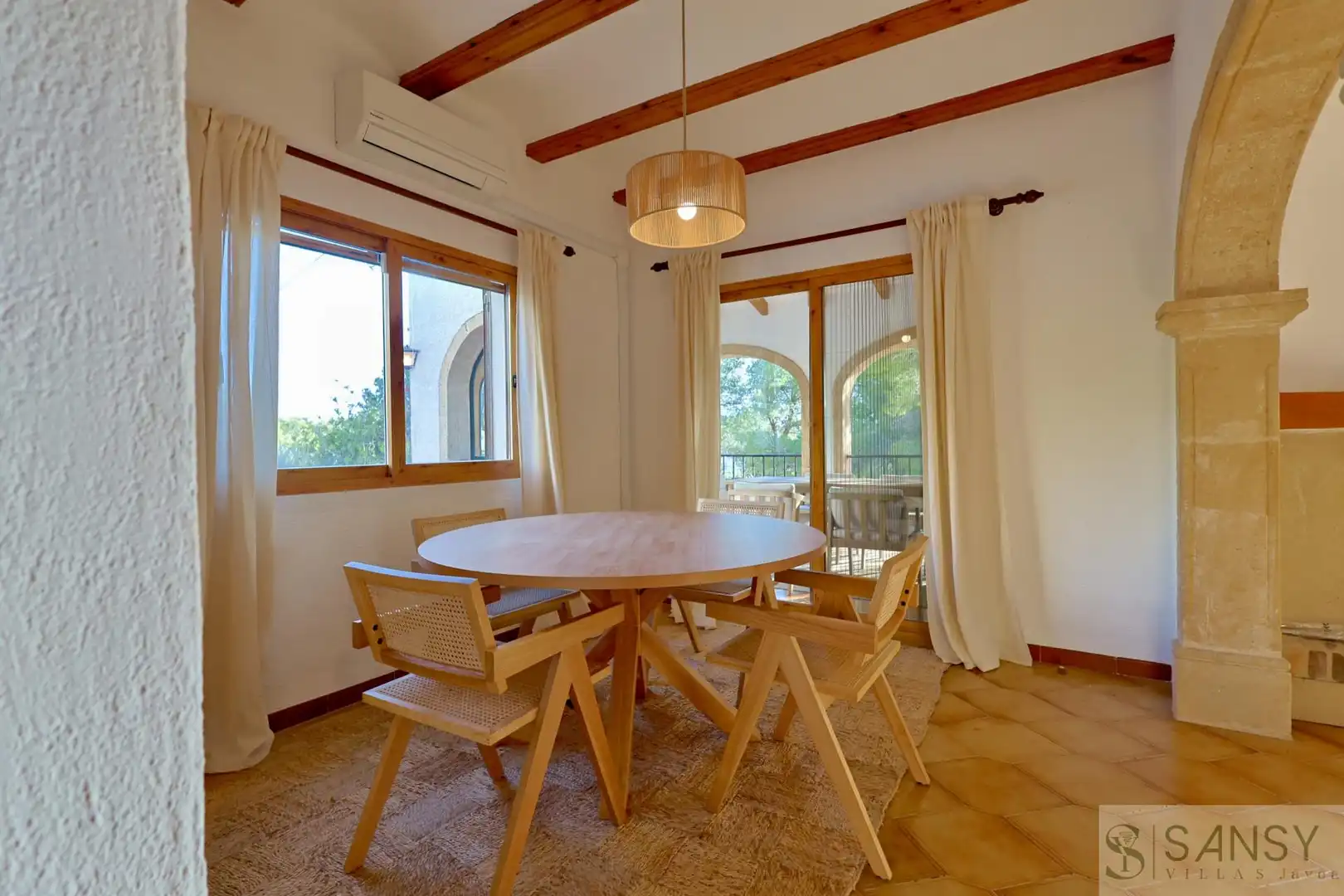 Dining room of Houses for sale in Dénia  with Air Conditioner and Heating