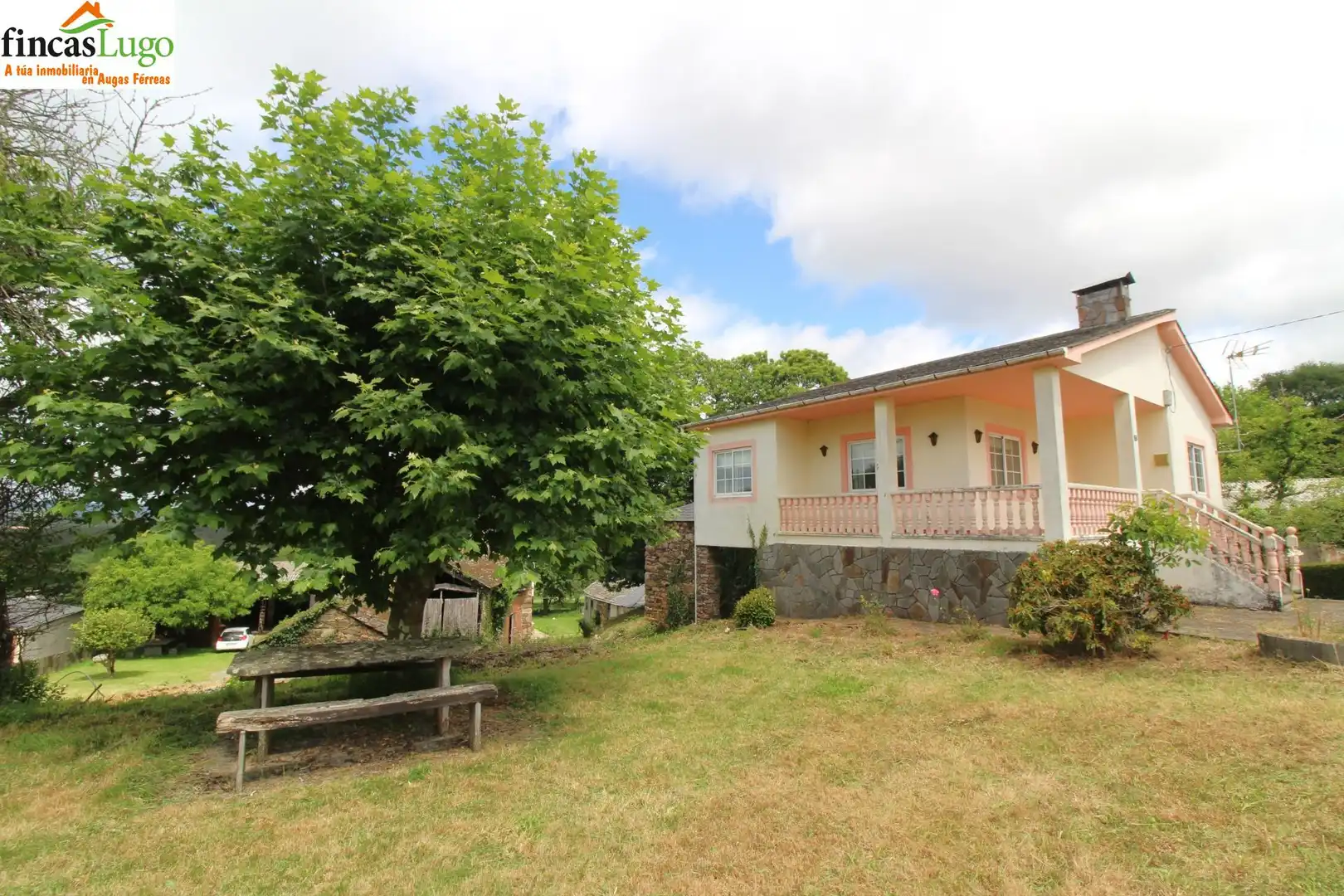 Jardín de Casa o chalet en venta en Begonte con Calefacción, Jardín privado y Terraza
