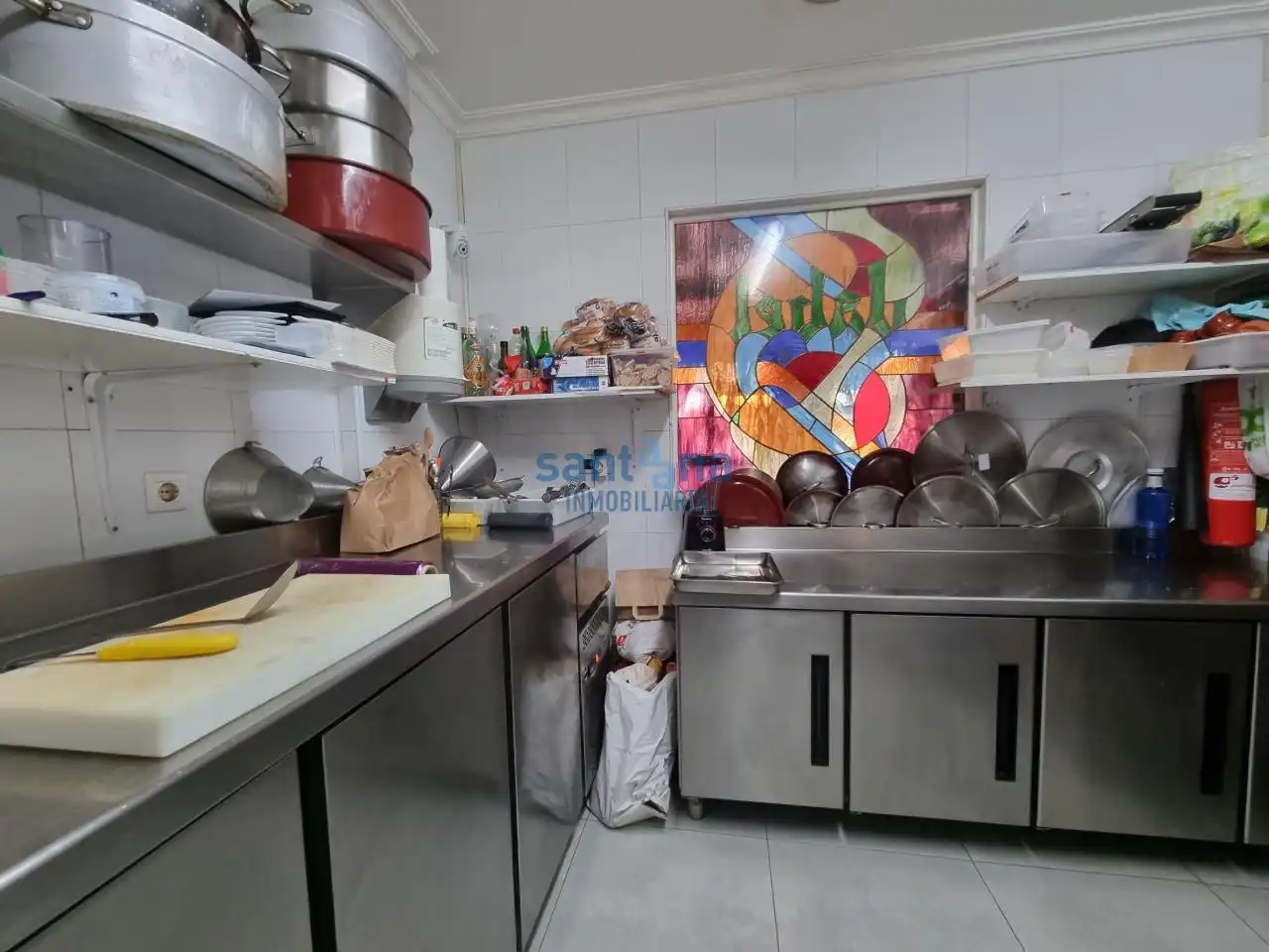 Cocina de Local de alquiler en Hospital de Órbigo con Aire acondicionado y Amueblado