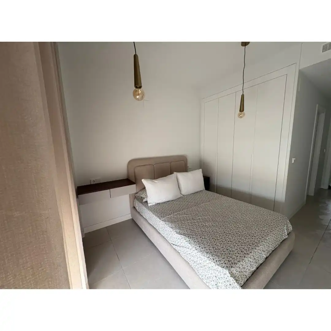 Habitación de Apartamento de alquiler en Mijas con Aire acondicionado y Piscina comunitaria