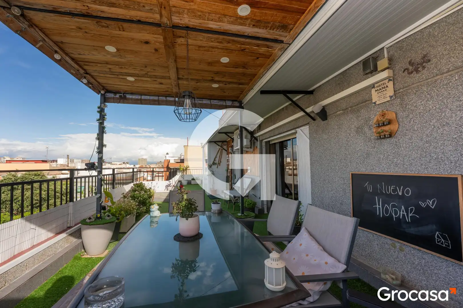 Terraza de Ático en venta en Cornellà de Llobregat con Aire acondicionado, Calefacción y Terraza