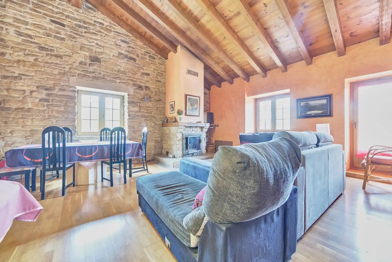 Living room of Houses for sale in Leoz / Leotz  with Heating and Private garden