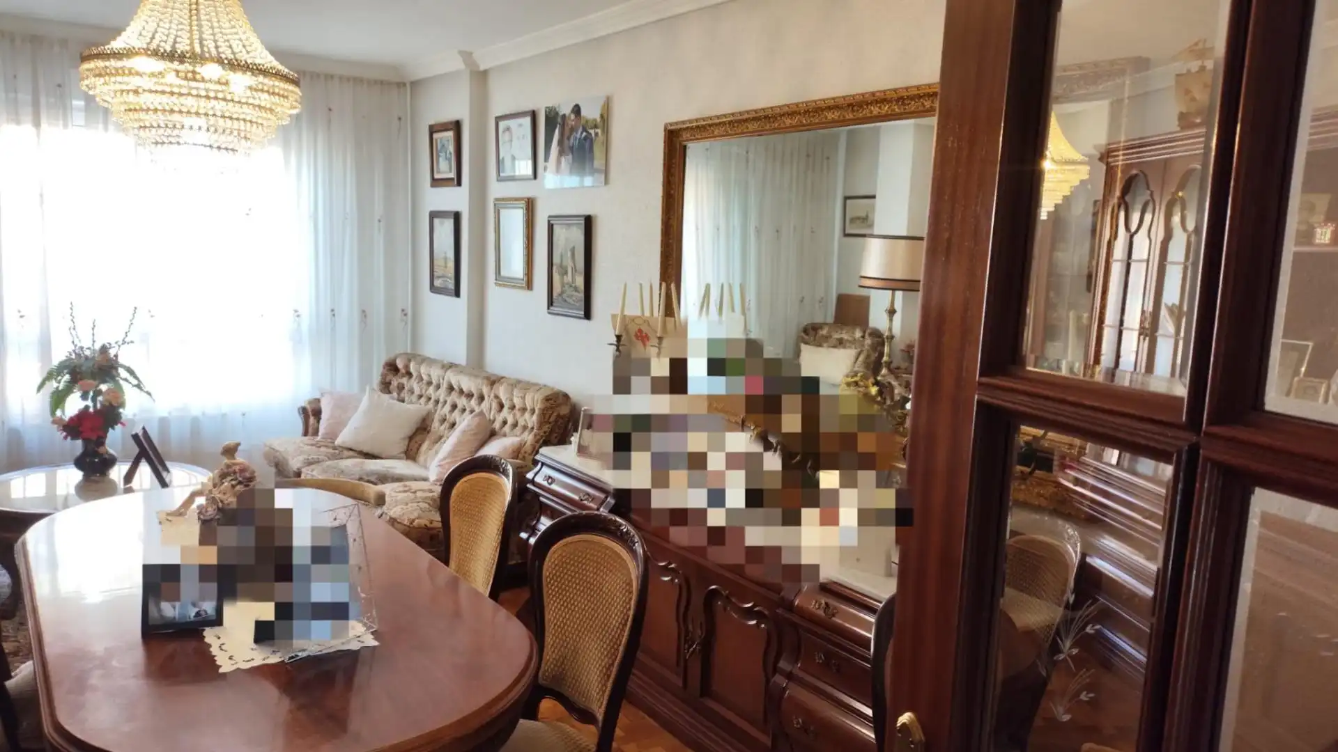 Comedor de Piso de alquiler en Palencia con Parquet