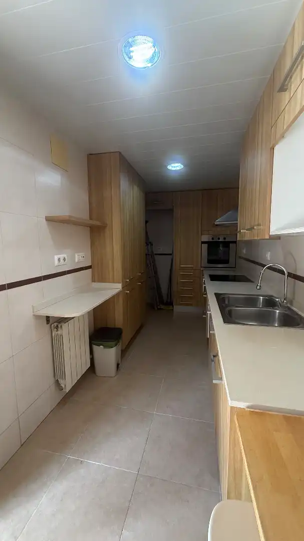 Küche von Maisonette zum Verkauf in Vallirana mit Heizung, Parkett und Terrasse