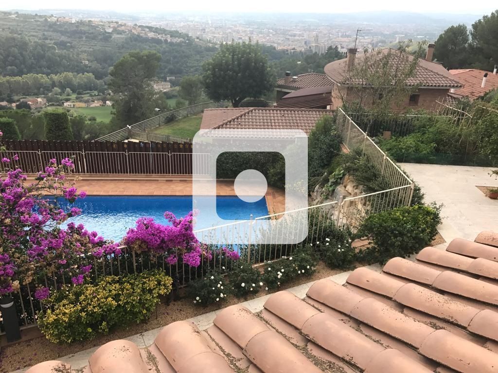 Swimming pool of House or chalet for sale in Girona Capital  with Heating, Terrace and Storage room