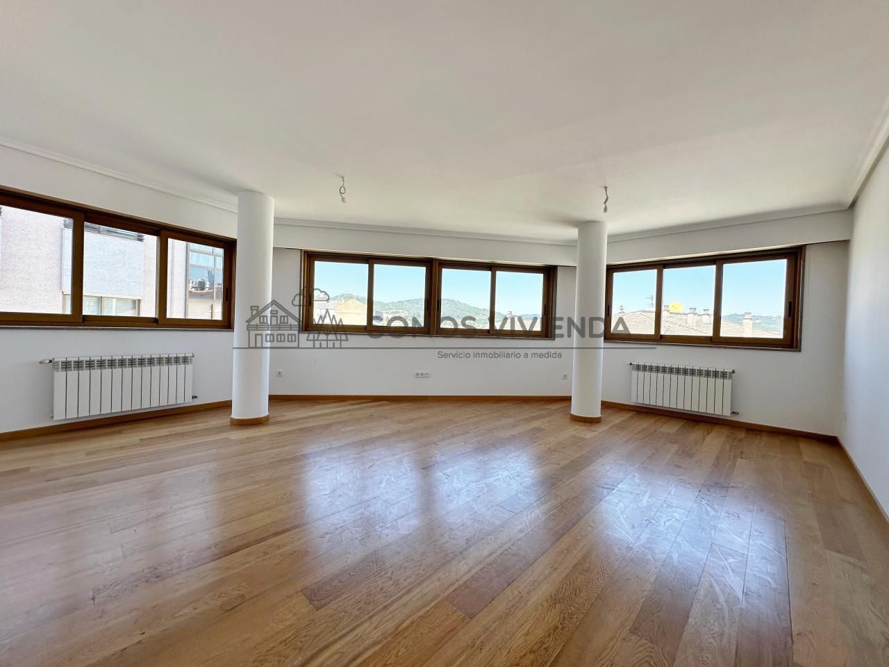 Sala d'estar de Pis en venda en Ourense Capital  amb Calefacció i Balcó