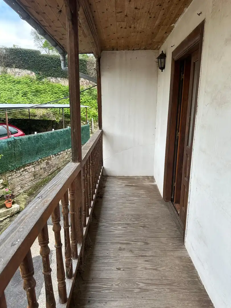 Balcony of Houses for sale in Castrillón  with Private garden and Balcony