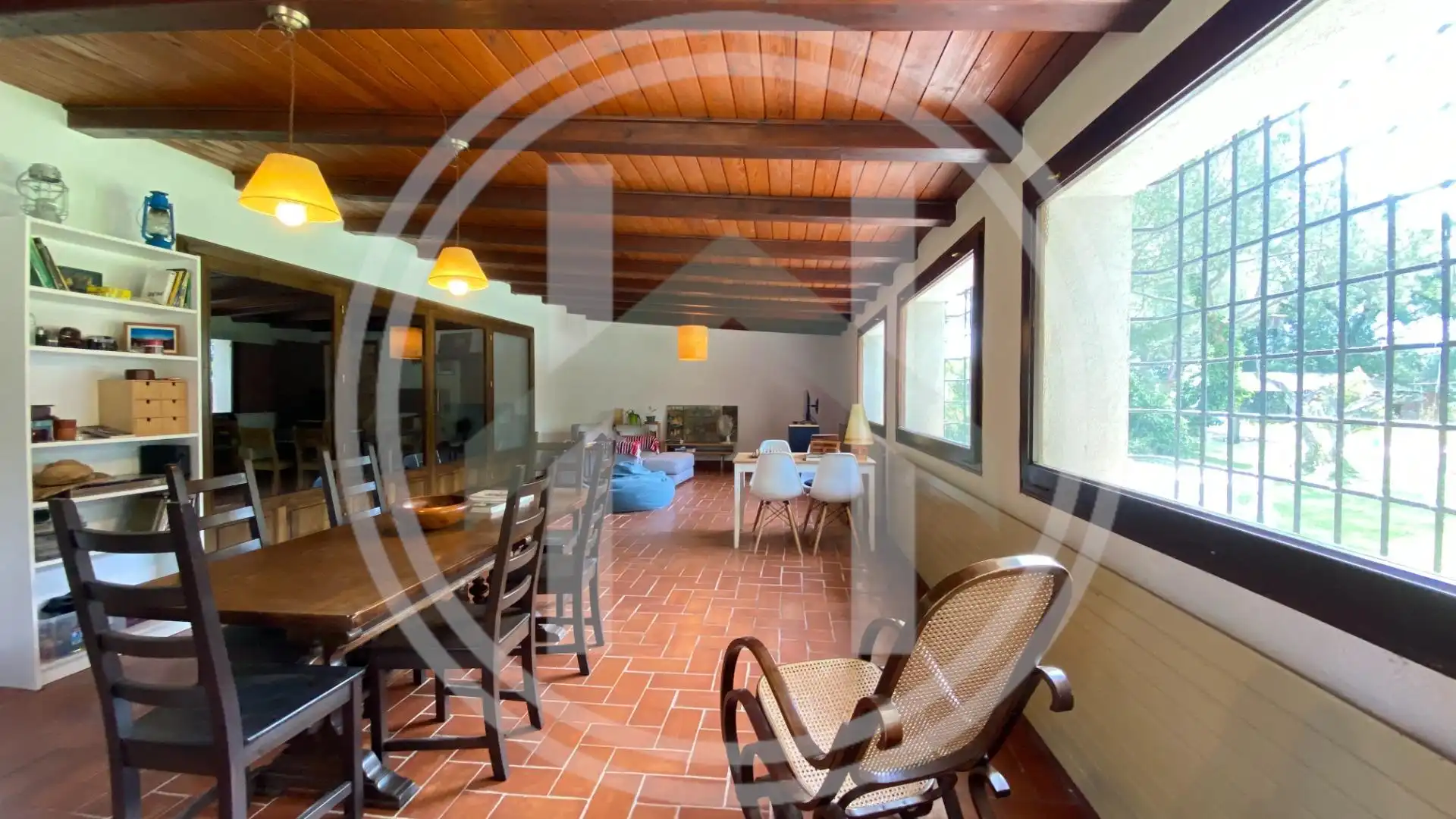 Comedor de Casa o chalet en venta en Sant Antoni de Vilamajor con Jardín privado, Terraza y Trastero