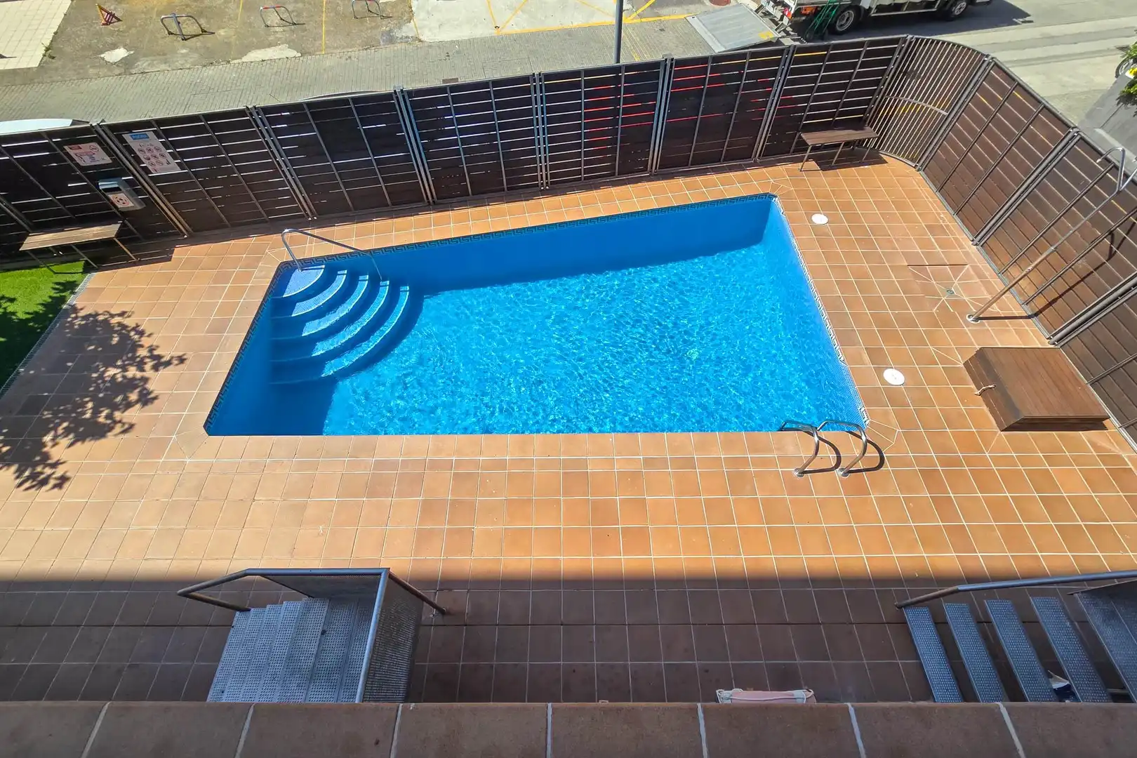 Swimming pool of Apartments for sale in Roses  with Heating and Swimming Pool