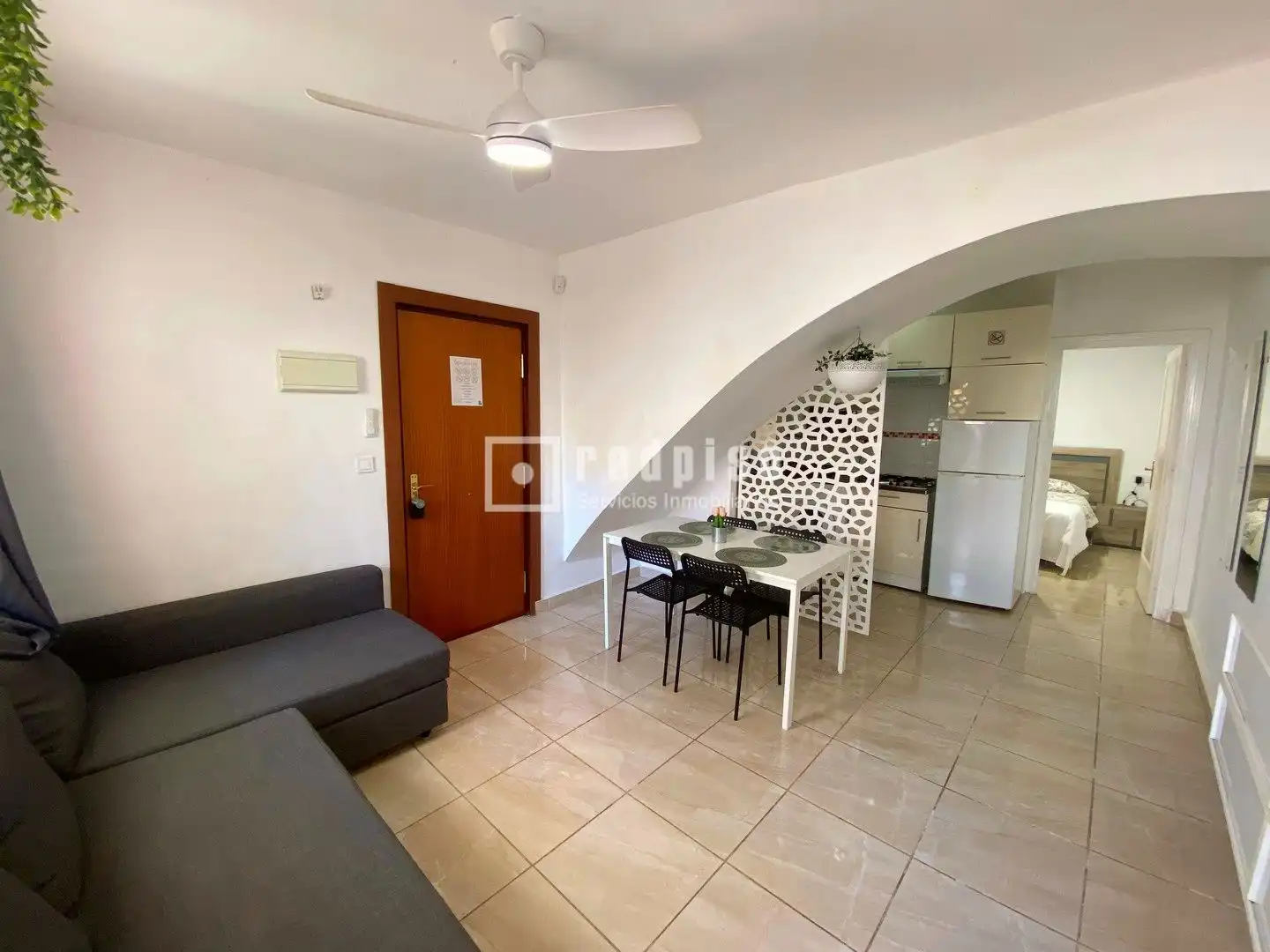 Wohnzimmer von Wohnungen zur Miete in Málaga mit Heizung, Terrasse und Möbliert