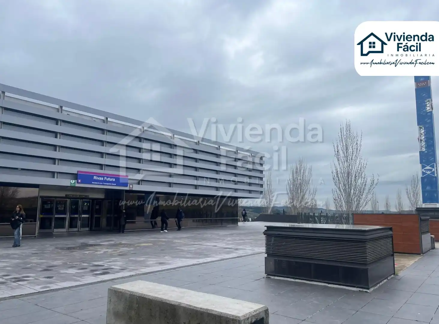 Vista exterior de Piso en venta en Rivas-Vaciamadrid con Aire acondicionado, Calefacción y Jardín privado