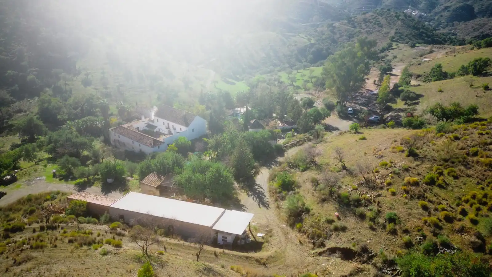 Vista exterior de Finca rústica en venta en Málaga con Jardín privado, Horno y TV