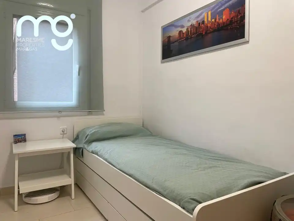 Bedroom of Flat for rent in Sant Vicenç de Montalt  with Air Conditioner, Heating and Terrace