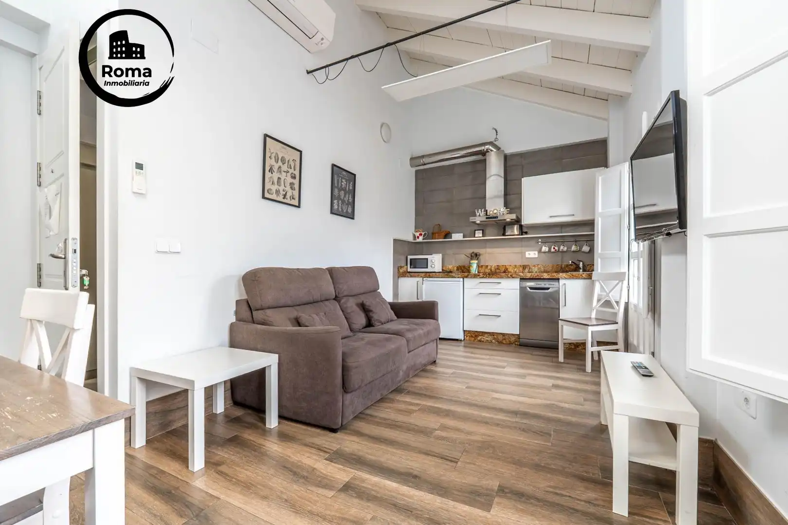 Living room of Houses for sale in Granada  with Air Conditioner, Heating and Furnished