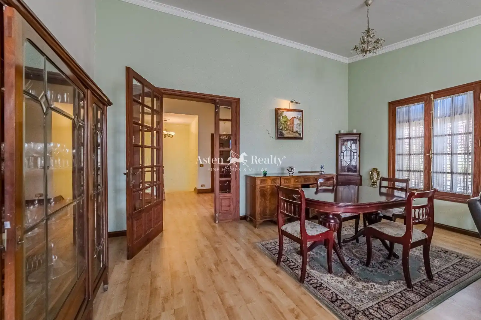 Dining room of Houses for sale in San Cristóbal de la Laguna  with Terrace, Furnished and Alarm