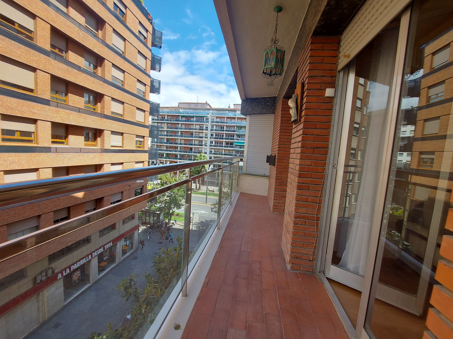 Balcony of Flat for sale in  Logroño  with Heating, Parquet flooring and Terrace