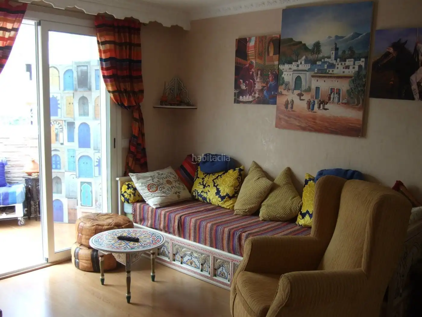 Sala de estar de Piso en venta en Mataró