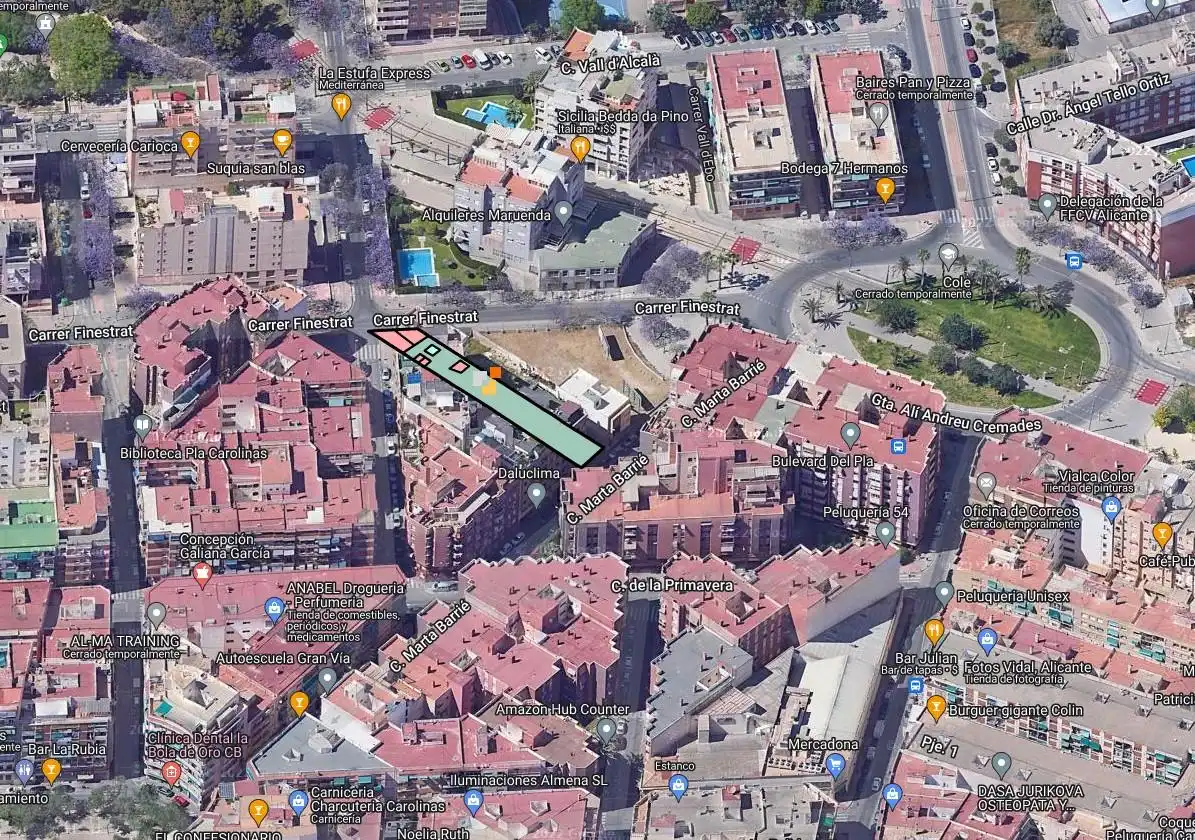 Vista exterior de Residencial en venta en Alicante / Alacant