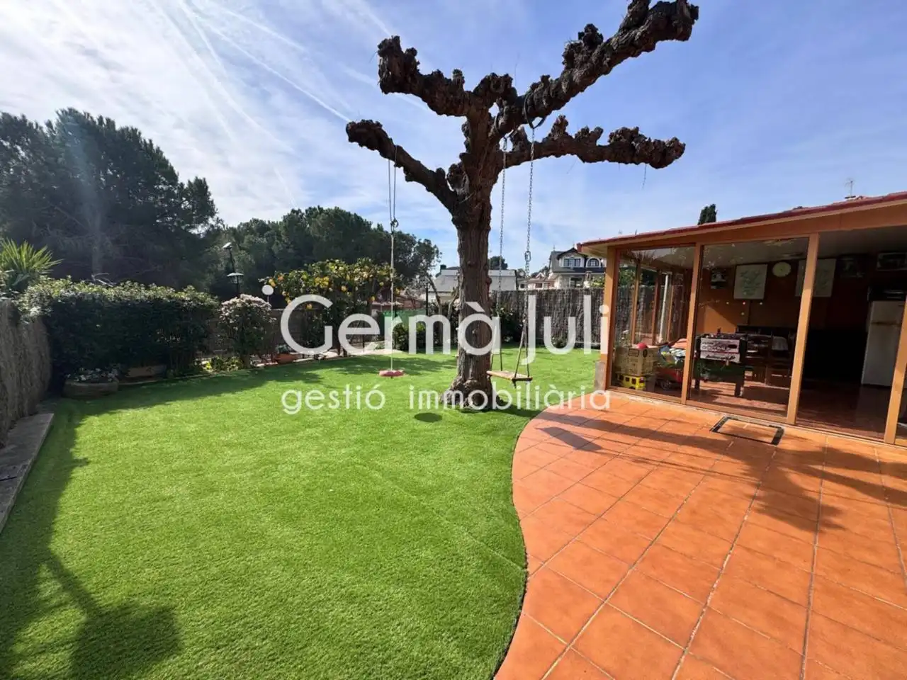 Garden of Houses for sale in Badalona  with Heating, Private garden and Terrace