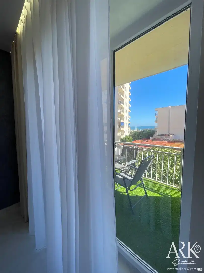 Bedroom of Apartments for sale in Gandia  with Air Conditioner, Terrace and Furnished