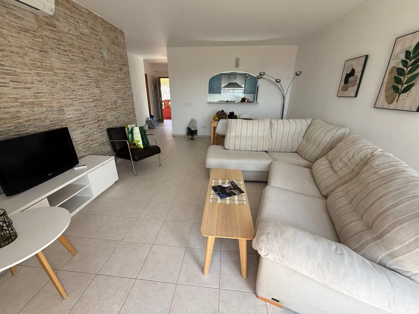 Living room of Attic for rent in Benalmádena  with Air Conditioner, Terrace and Furnished