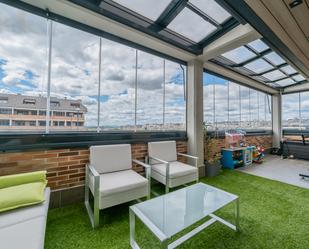 Terrace of Flat for sale in Boadilla del Monte  with Air Conditioner, Heating and Parquet flooring